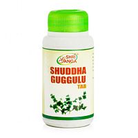 Шуддха Гуггул (Shuddha Guggulu) 120 таб., Shri Ganga