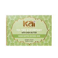 Мыло "Зелёный чай и розмарин с маслом ши" 125 г, Kai Essentials