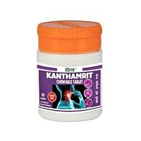 Кантамрит (Kanthamrit) - от боли в горле 80 табл., Patanjali