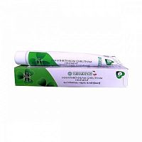 Мазь Махатиктхакам Гхритам (Mahathikthakam ghrutham ointment) - от экзем, язв / 20 г, Vaidyaratnam