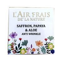 Крем для лица с Шафраном, папайей и алоэ (Saffron, Papaya, Aloe) 50 г, l'Air Fraise