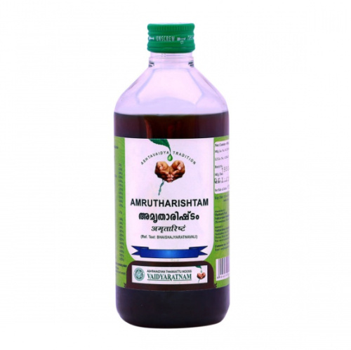 Амрутаришта (AMRUTHARISHTAM) для иммунитета 450 мл, VAIDYARATNAM