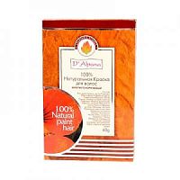 Краска для волос натуральная "Золотисто-коричневый" (Golden brown) 60 г, D'Alpana