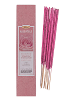 Благовония Rose Petals Flora Incense Sticks (Лепестки Розы), 10 шт, Aasha Herbals