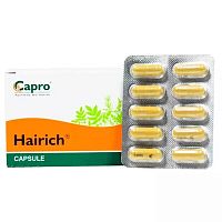 Хаирич (Hairich) - для роста и укрепления волос / 100кап., Capro