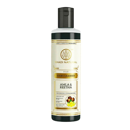 Шампунь для волос "Амла и Ритха" (Amla reetha hair cleanser) 210 мл, Khadi Natural