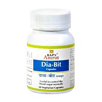 Диа-Бит (Dia-Bit Capsules) - при диабете, регулирует уровень сахара / 60 капс., Baps Amrut