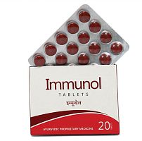 Иммунол (Immunol) - иммуномодулятор / 20 табл., Ayurchem