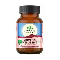 Вуменс Велл Биинг (Womens Well-Beng) - укрепление женского здоровья 60 капс., Organic India