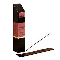 Благовония "Белый шалфей" (WHITE SAGE) 40 шт, с подставкой, TULASI NEOTERIC RANGE