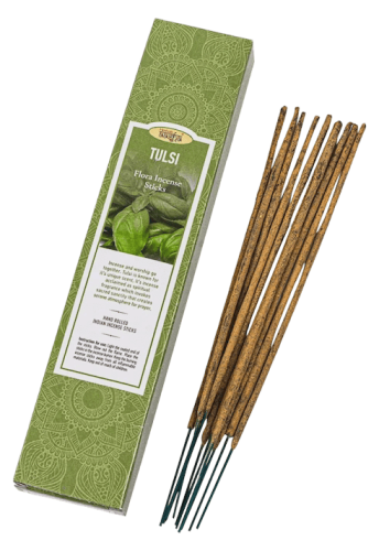 Благовония Tulsi Flora Incense Sticks (Тулси), 10 шт, Aasha Herbals Благовония Tulsi Flora Incense Sticks (Тулси), 10 шт, Aasha Herbals