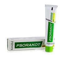 Псоракот Гель (Psorakot Gel) -  гель от псориаза и других заболеваний кожи / 25 г, Kottakkal