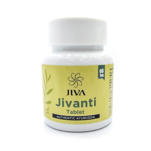 Дживанти (Jivanti) энергия, иммунитет 60 табл., Jiva Ayurvedic Pharmacy