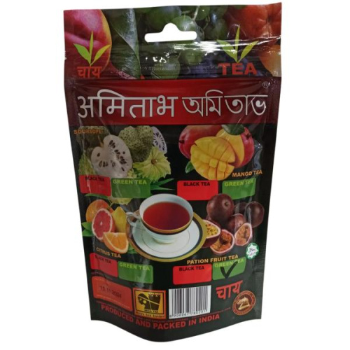 Зелёный чай индийский "Passion Fruit" ароматный фруктовый с маракуйей  100гр., Amitava