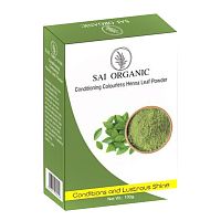 Хна для волос бесцветная кондиционирующая 100 г, Sai Organic