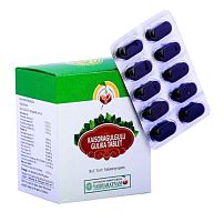 Кайшор гуггул (Kaishora Gulgulu Gulika) - очищение организма / 100 табл., Vaidyaratnam