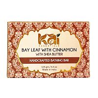 Мыло крафтовое ручной работы "Лавровый лист и корица с маслом ши" 125 г, Kai Essentials