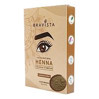 Хна для бровей "Светло-коричневый" 10 г, Bravista