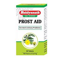 Прост Айд (Prost Aid) - для мочеполовой системы / 50 таб, Baidyanath