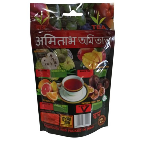 Чёрный чай индийский "Fruity Passion Fruit" ароматный фруктовый с маракуйей 100гр., Amitava Чёрный чай индийский "Fruity Passion Fruit" ароматный фруктовый с маракуйей 100гр., Amitava