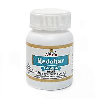 Медохар гуггул - снижение веса, похудение / 180 табл., Baps Amrut