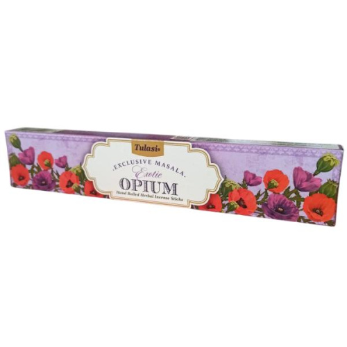 Благовония "Exotic Opium" (Экзотический Опиум) 15 г, TULASI EXCLUSIVE MASALA фото 2