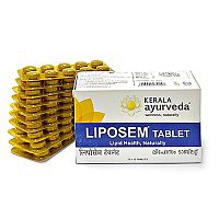 Липосем (Liposem) - нормализация холестерина / 100 табл., Kerala Ayurveda
