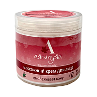 Крем для лица омолаживающий массажный 100 г, Aaranyaa