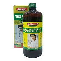 Сироп Шанкха пушпи - мозговой тоник, для улучшения памяти / 450 мл, Baidyanath