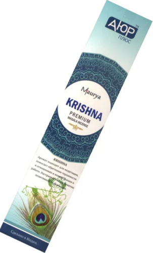 Благовония Krishna 12 шт., Ayur Plus