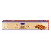 Благовония "Cinnamon" (Корица) Premium Incense Sticks 15 г, Satya