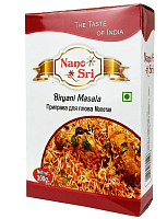 Приправа для Плова  Молотая (Biryani Masala) 100 г, Nano Sri