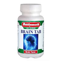 Брейн (Brain) - тоник для мозга и памяти 50 табл, Baidyanath