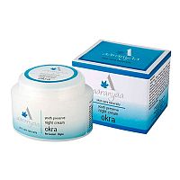 Крем для лица от морщин ночной антивозрастной "Окра" 50 г, Aaranyaa