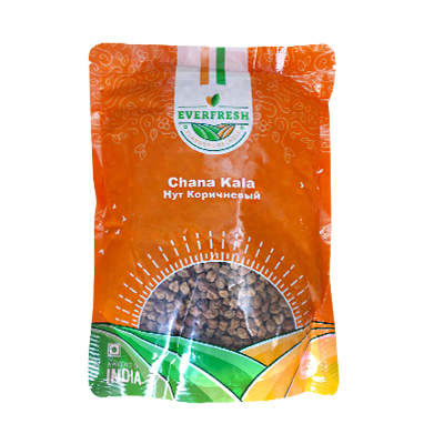 Нут коричневый (Chana Kala) 500 г, Everfresh
