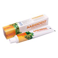 Зубная паста Aashadent (Кардамон и Имбирь) 100гр., Aasha Herbals