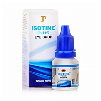 Глазные капли "Айсотин плюс" (Isotine plus) 10 мл, Jagat Pharma