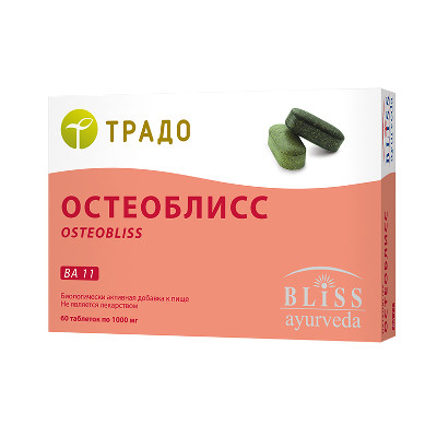 Остеоблисс 60 табл., Bliss Ayurveda