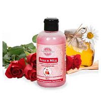 Гель для душа "Роза и мёд" 200 мл, Vedik Essence