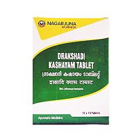 Дракшади Кашаям (Drakshadi Kashayam) - здоровье нервной системы / 100 табл., Nagarjuna