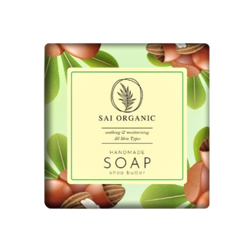 Мыло "Масло Ши" 90 г, Sai Organic Мыло "Масло Ши" 90 г, Sai Organic