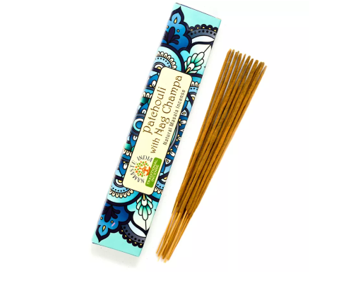 Благовония "Patchouli with Nag Champa" (Пачули и Наг Чампа) 15 г, Namaste India / Orkay fragrance Благовония "Patchouli with Nag Champa" (Пачули и Наг Чампа) 15 г, Namaste India / Orkay fragrance