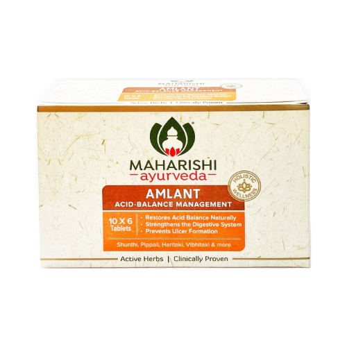 Амлант (Amlant) - нормализация кислотности, при язве и гастрите / 60 табл., Maharishi Ayurveda