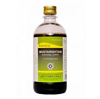 Муста аришта (Mustarishtam) - восстановление пищеварения / 450 мл, Kottakkal