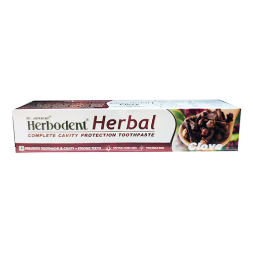 Зубная паста травяная "Хербодент Гвоздика" (Herbodent Clove) 100 г, Dr. Jaikaran Зубная паста травяная "Хербодент Гвоздика" (Herbodent Clove) 100 г, Dr. Jaikaran