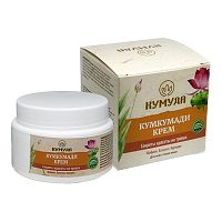 Крем для лица "Кумкумади" с шафраном 50 г, Kumuda