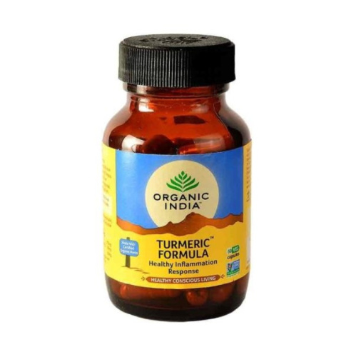 Турмерик Форте (Turmeric Formula) Куркума + Трикату - противовоспалительное 60 капс., Organic India