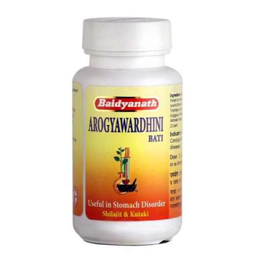Арогьявардхини Вати (Arogyawardhini Bati) 80 табл, Baidyanath
