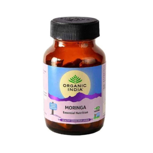 Моринга - комплекс витаминов и минералов 60 капс., Organic India
