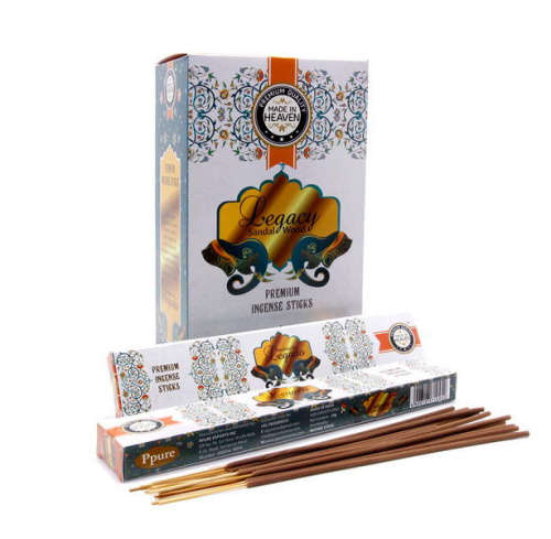 Благовония Legacy Sandalwood (Традиционный сандал), 13 гр, Made in Heaven, Ppure фото 2